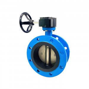 DN125，DN150法蘭式蝸輪蝸桿蝶閥1.6Mpa