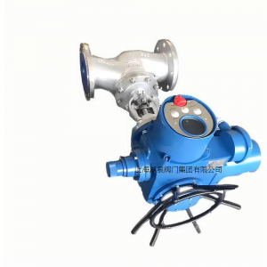 電動(dòng)截止閥J941H-64  DN150（耐磨、耐高溫、